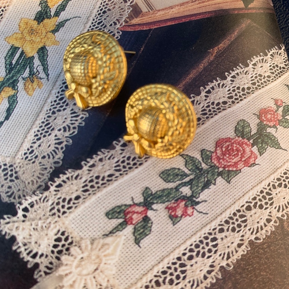 Vintage Pin Earrings